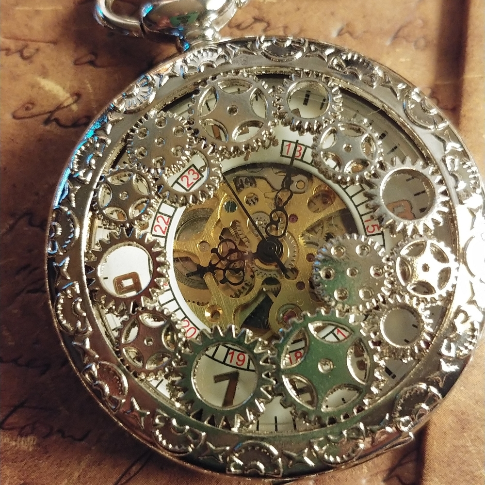 SELF WINDING Mechanical pocket watch! - Picture 2 of 7
